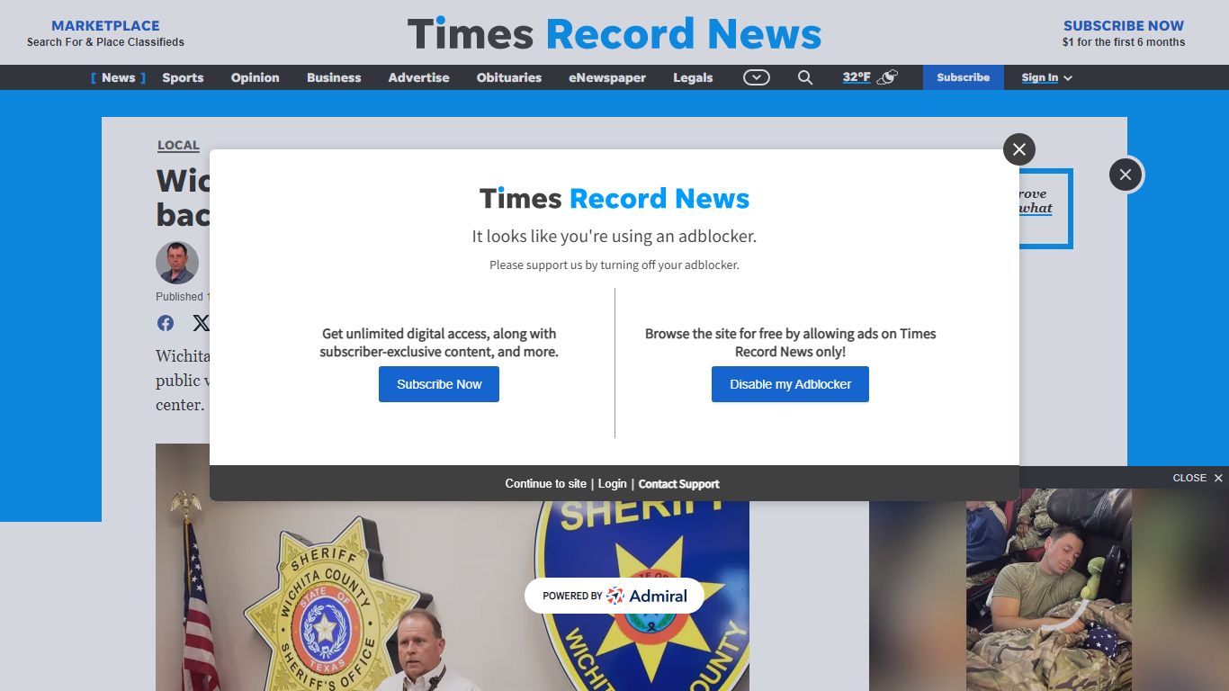 Wichita County inmate mugshots are back online - Times Record News